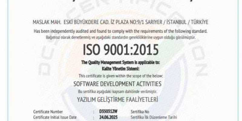 Certifications 